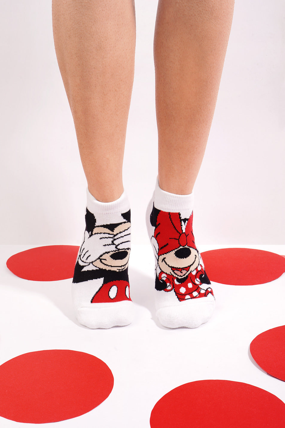 Women’s Disney Mickey & Minnie Lowcut Socks