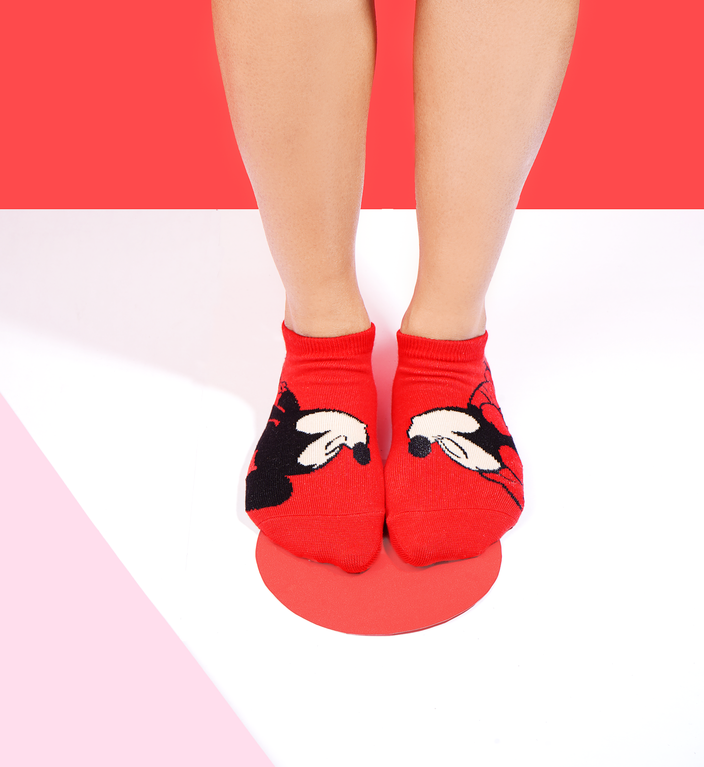 Women’s Disney Mickey & Minnie Lowcut Socks