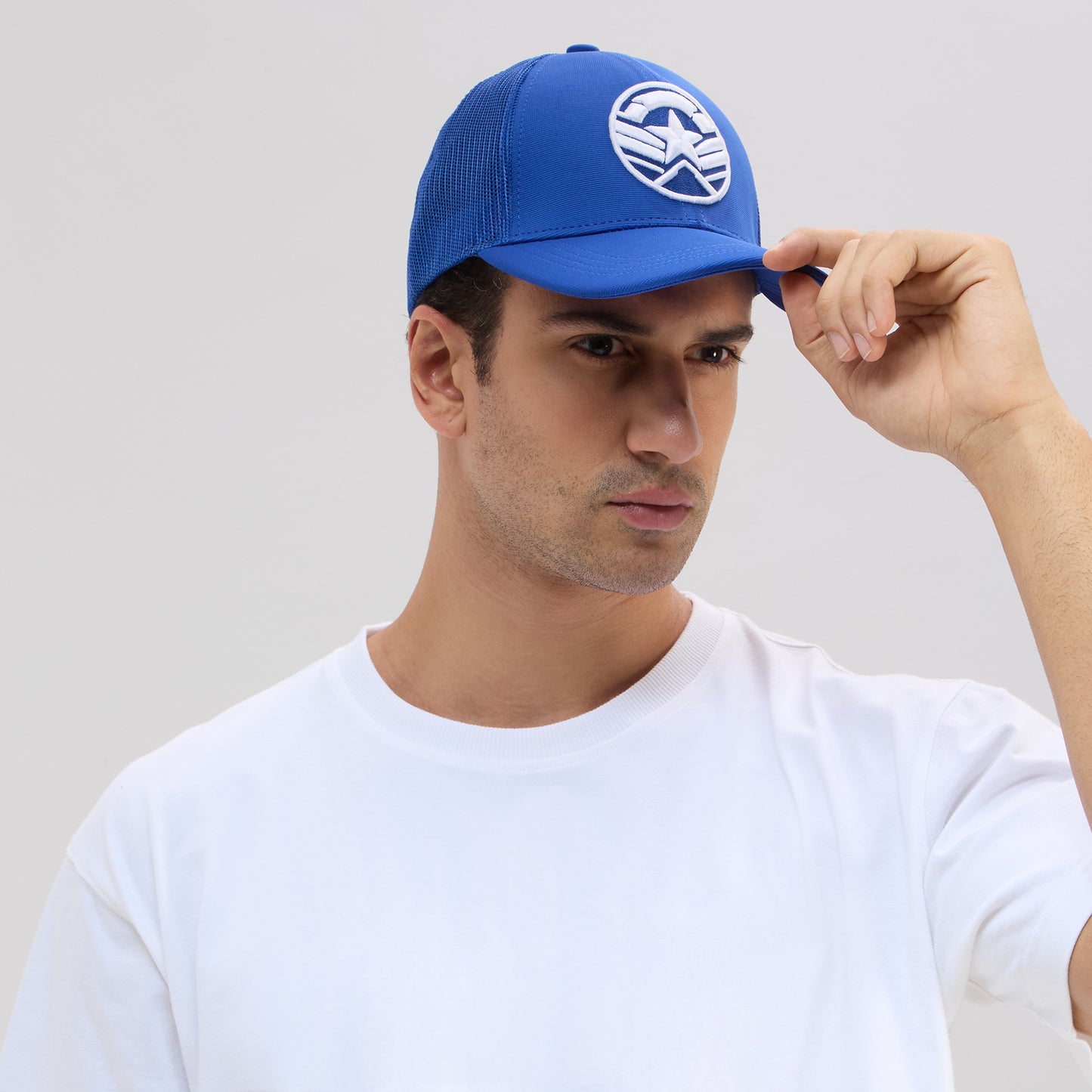 BZ Headwear Marvel Captain America Men's Trucker Cap