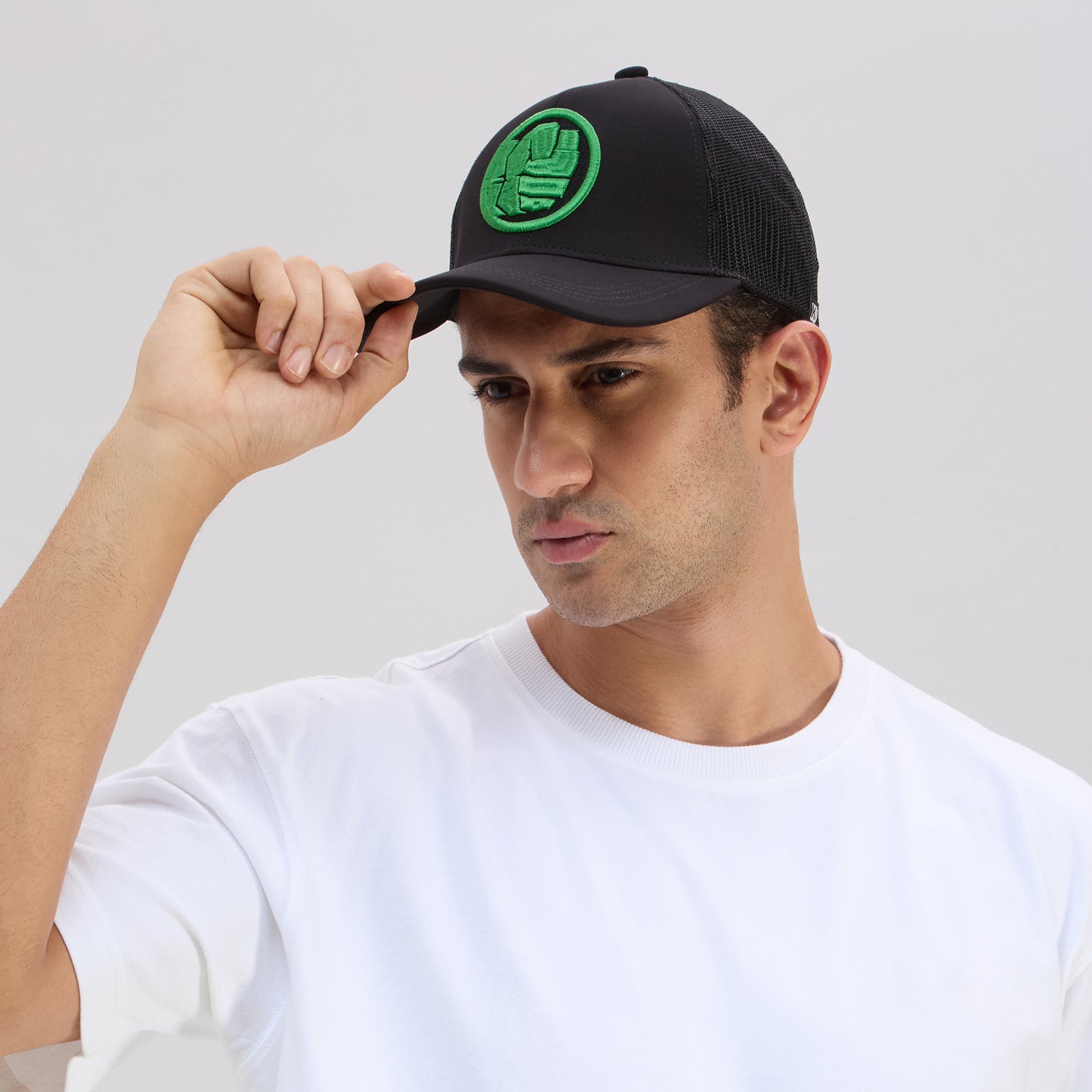 BZ Headwear Marvel Hulk Men's Trucker Cap