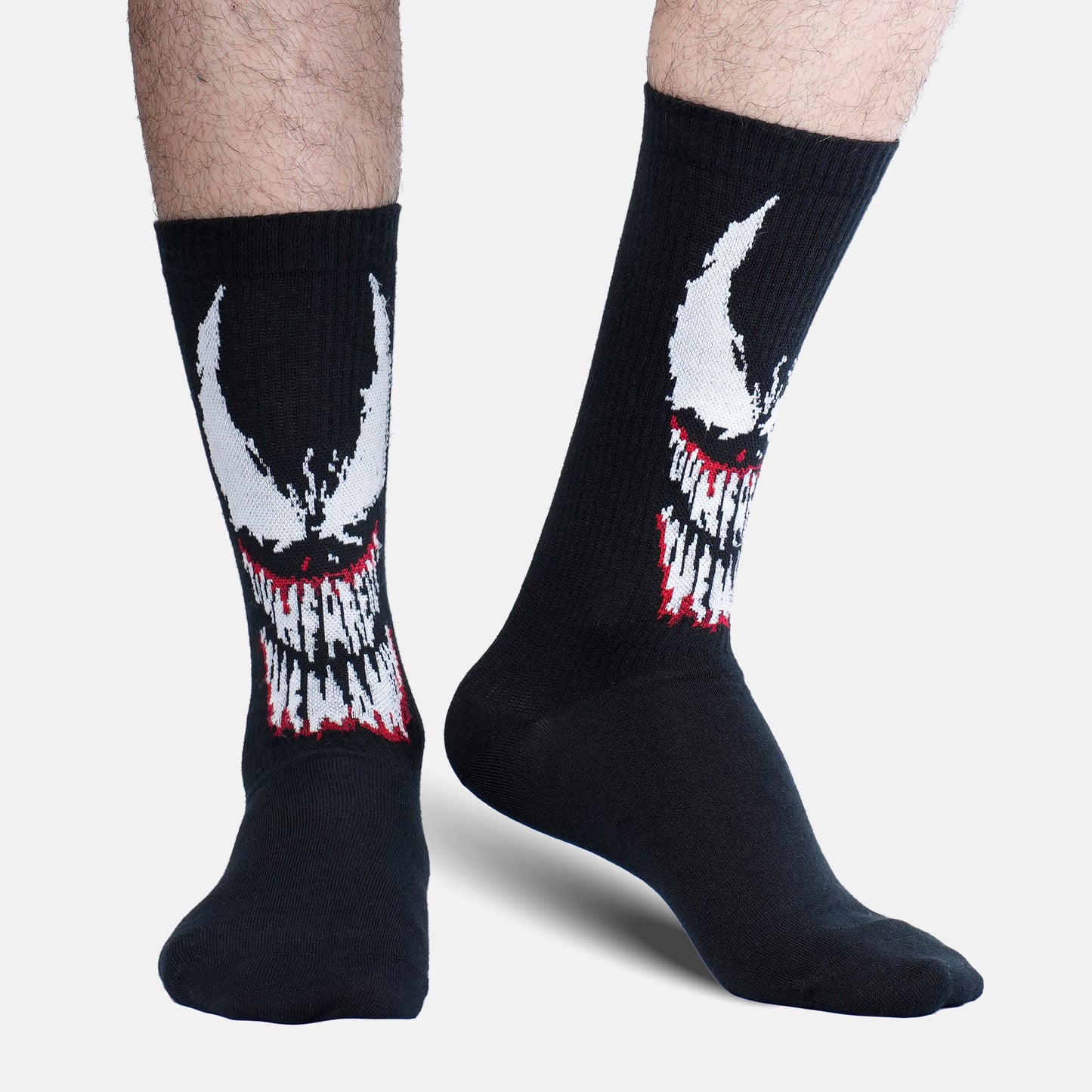 Men's Marvel Venom Crew Socks