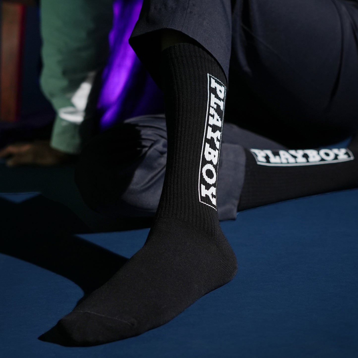 Men’s Playboy Themed Crew Socks