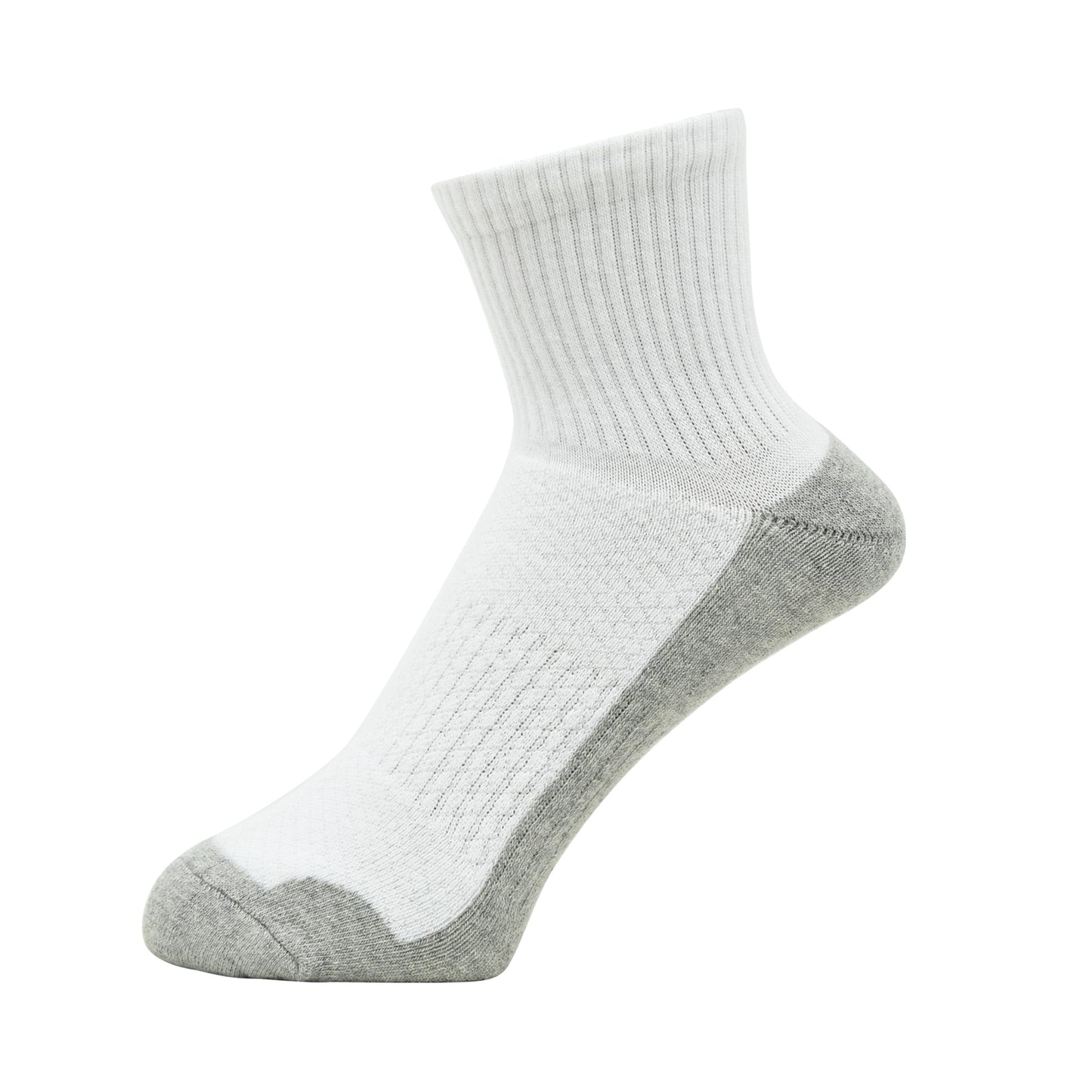 Balenzia Men’s Cushioned High Ankle Sports Socks (Free Size) Pack of 4 Pairs/1U (Multi Colour) Terry/Towel Ankle Socks for Men - Balenzia