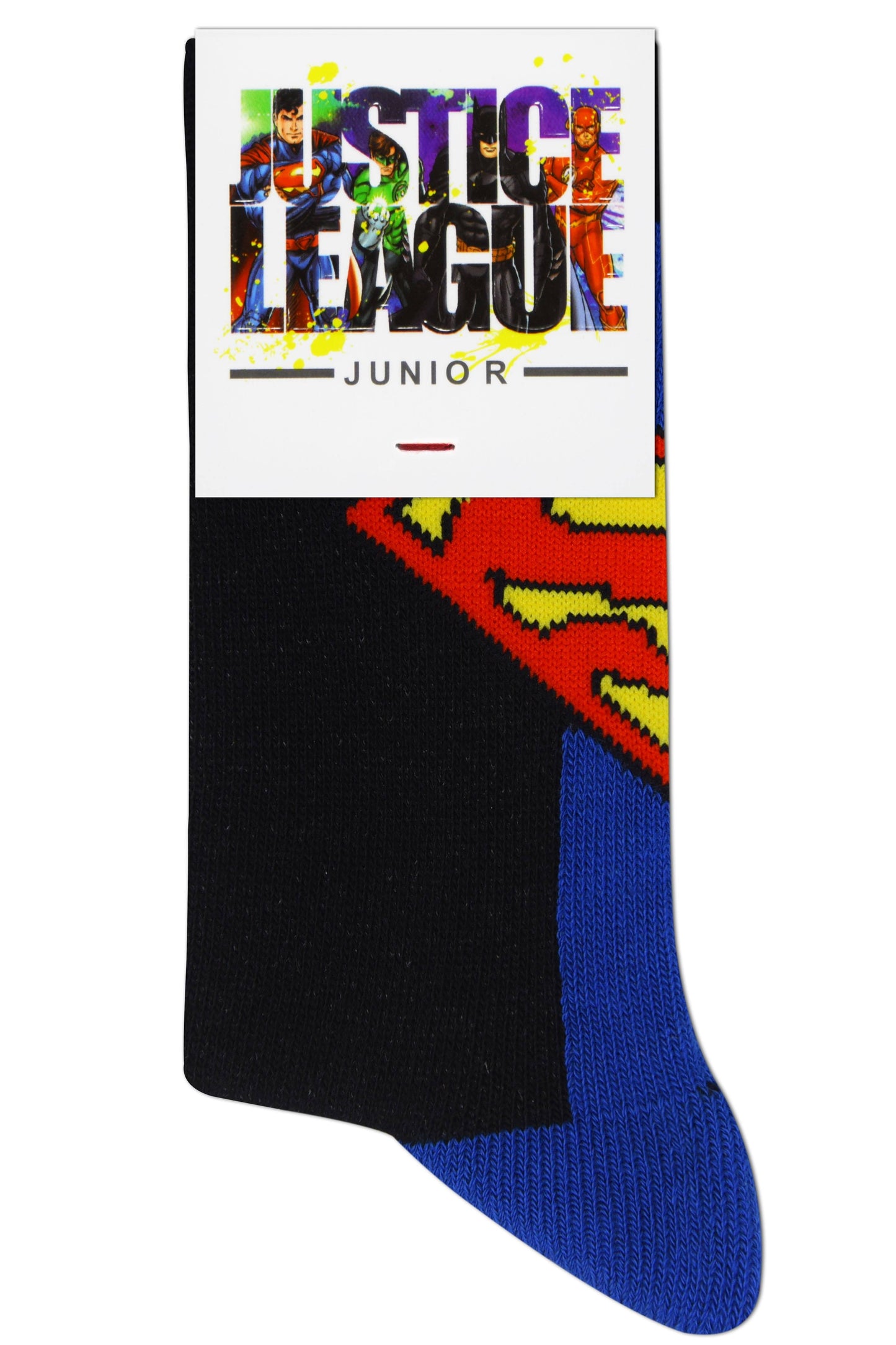 Justice League By Balenzia Crew Socks for Kids (Pack of 3 Pairs/1U) - Balenzia