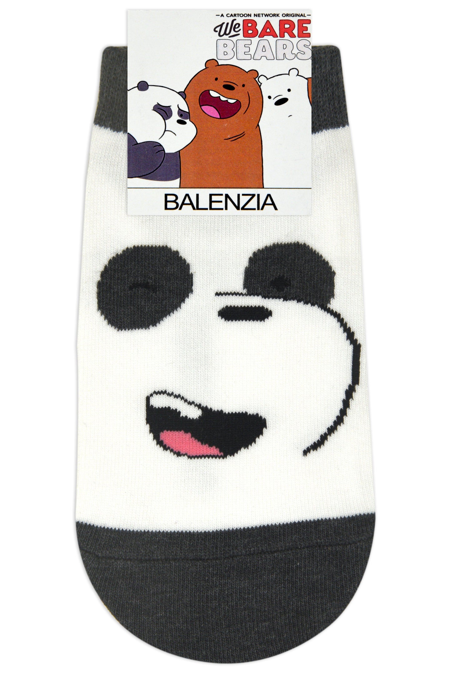 We Bare Bears By Balenzia Low Cut Socks for Kids (Pack of 3 Pairs/1U) - Balenzia
