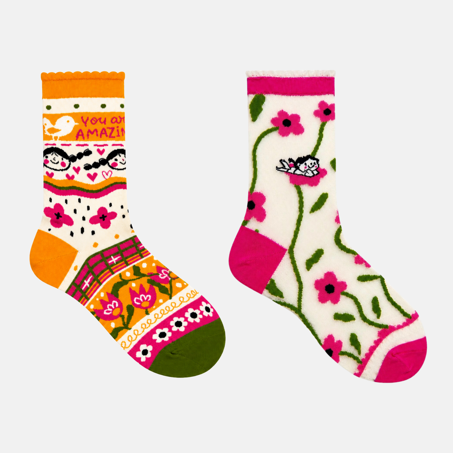 The Canvas! ft. Alicia Souza Women’s Crew Socks