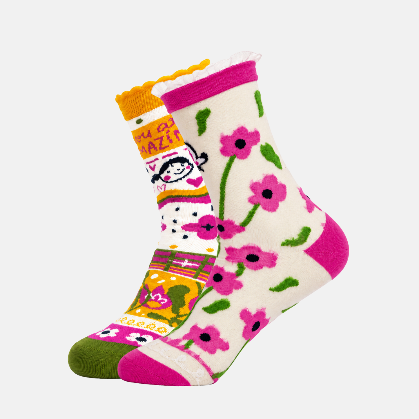 The Canvas! ft. Alicia Souza Women’s Crew Socks