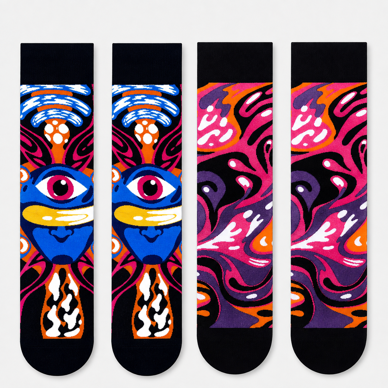 The Canvas! ft. Doodle Mapuls Unisex Crew Socks