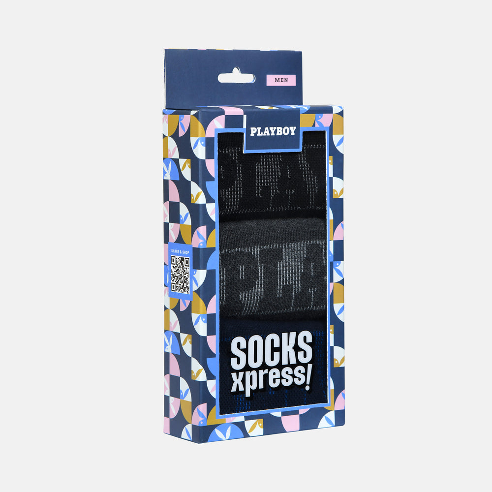 
                      
                        Men's Playboy Themed Ankle Socks
                      
                    