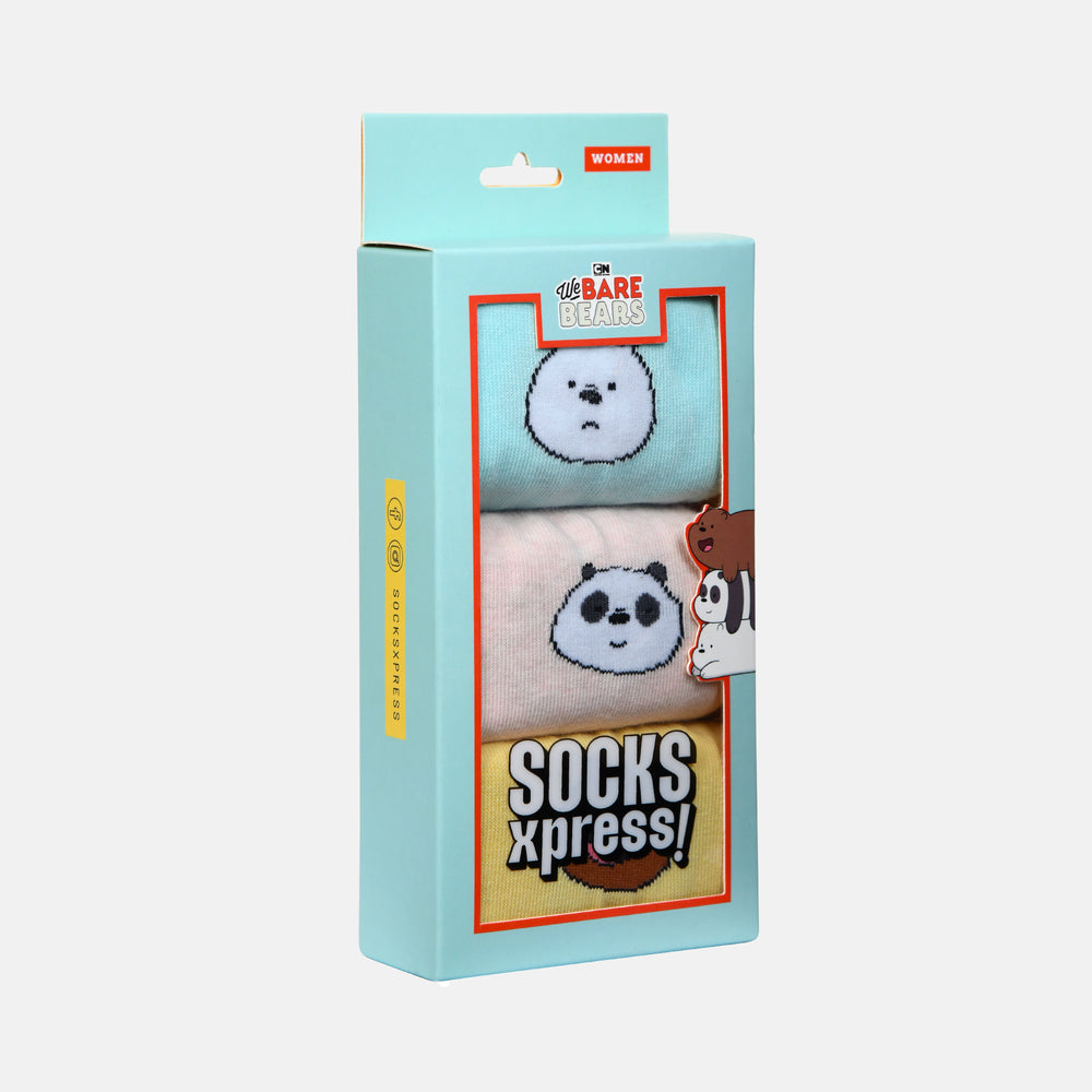 
                      
                        Women’s We Bare Bears Themed Crew Socks
                      
                    