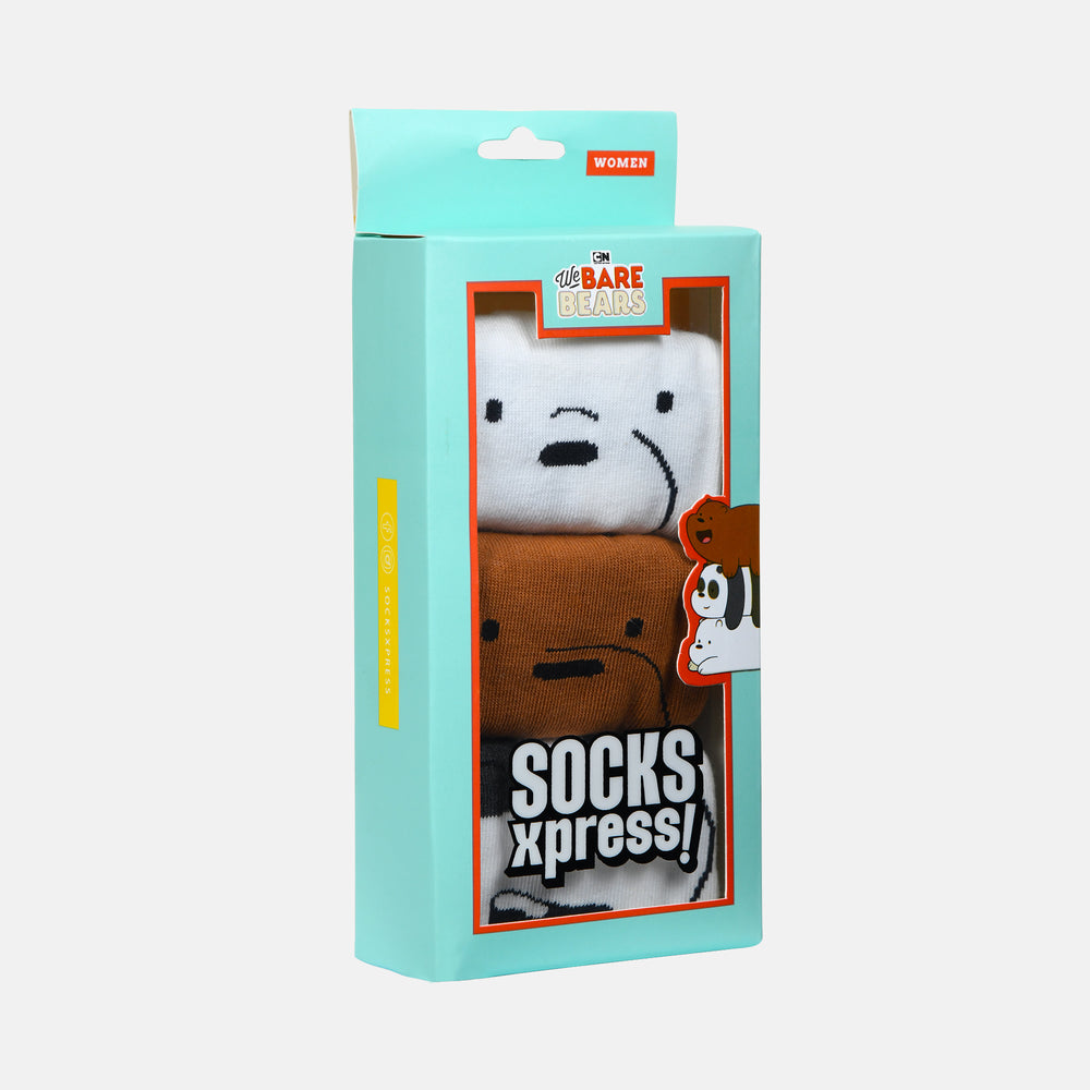 
                      
                        Women’s We Bare Bears Themed Ankle Socks
                      
                    