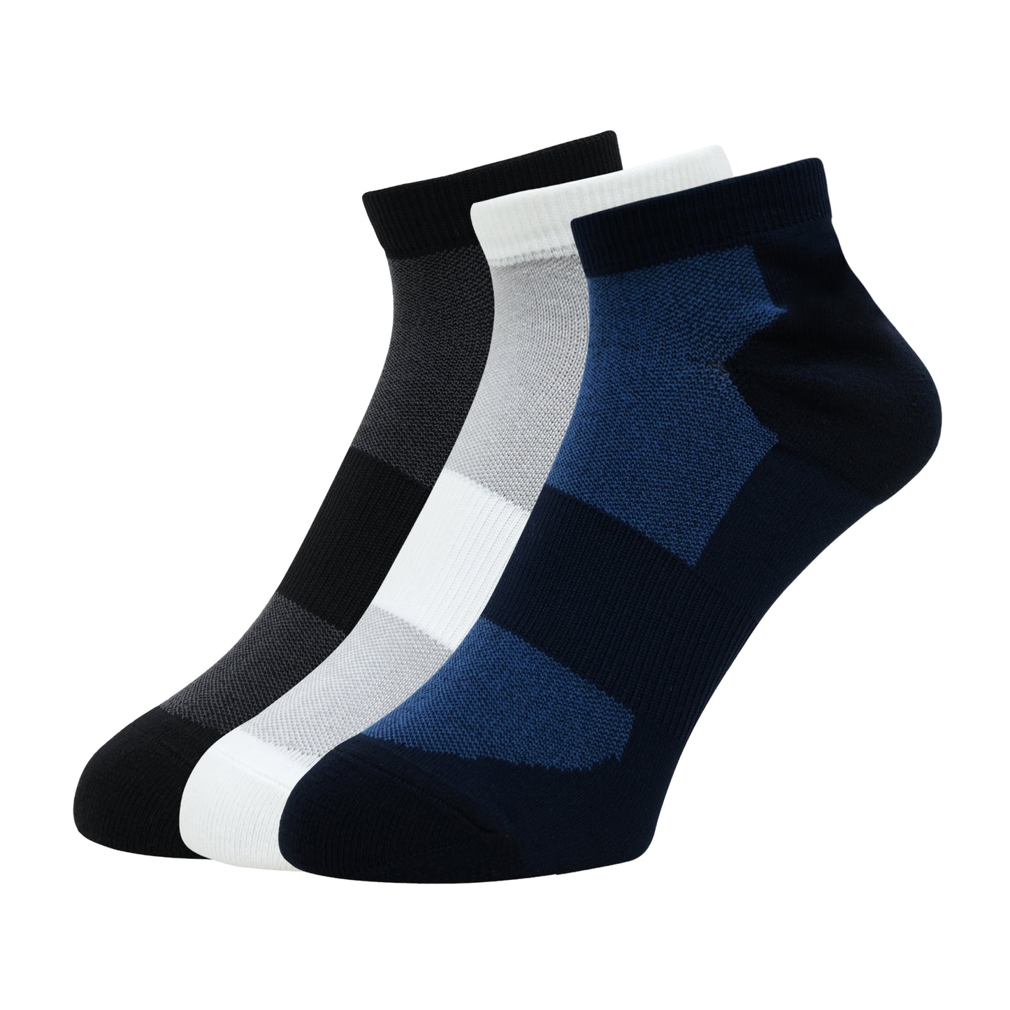 Men’s Atheletic Themed Cushioned High Ankle Socks