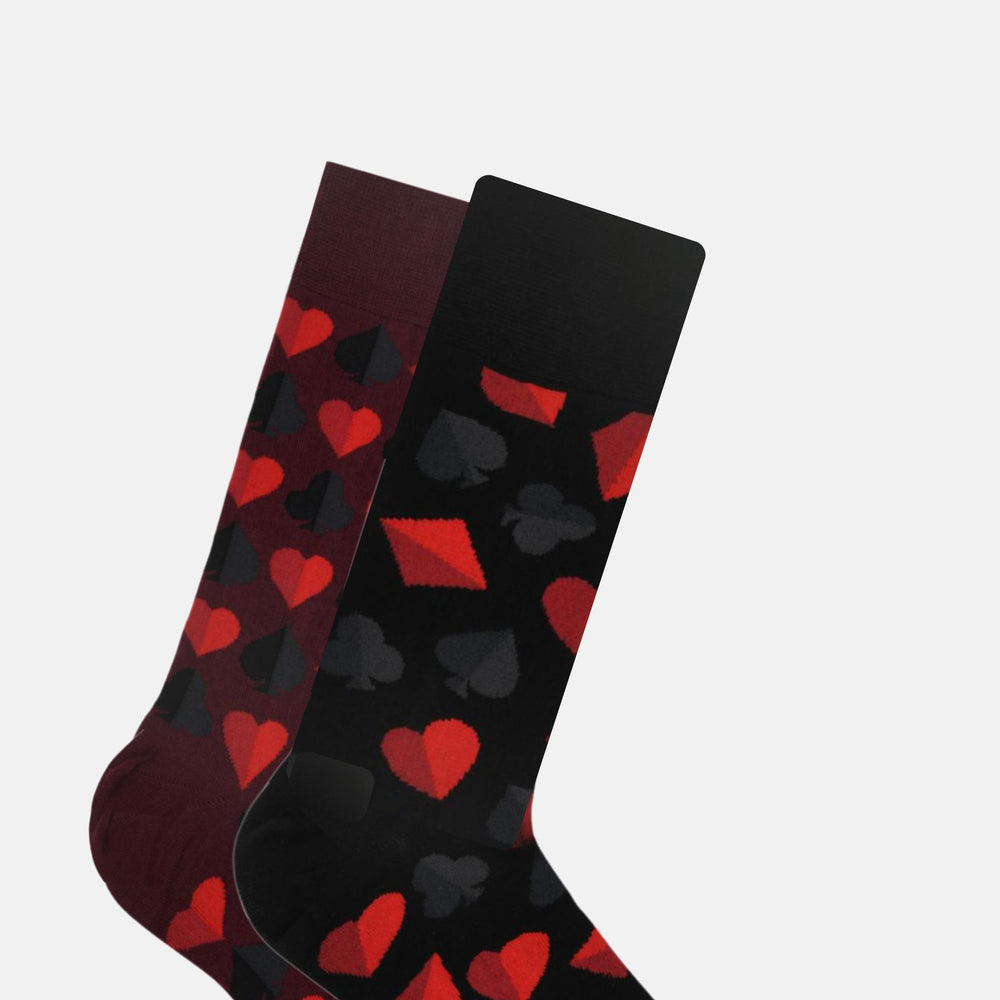 
                      
                        Men’s Poker Themed Crew Socks
                      
                    