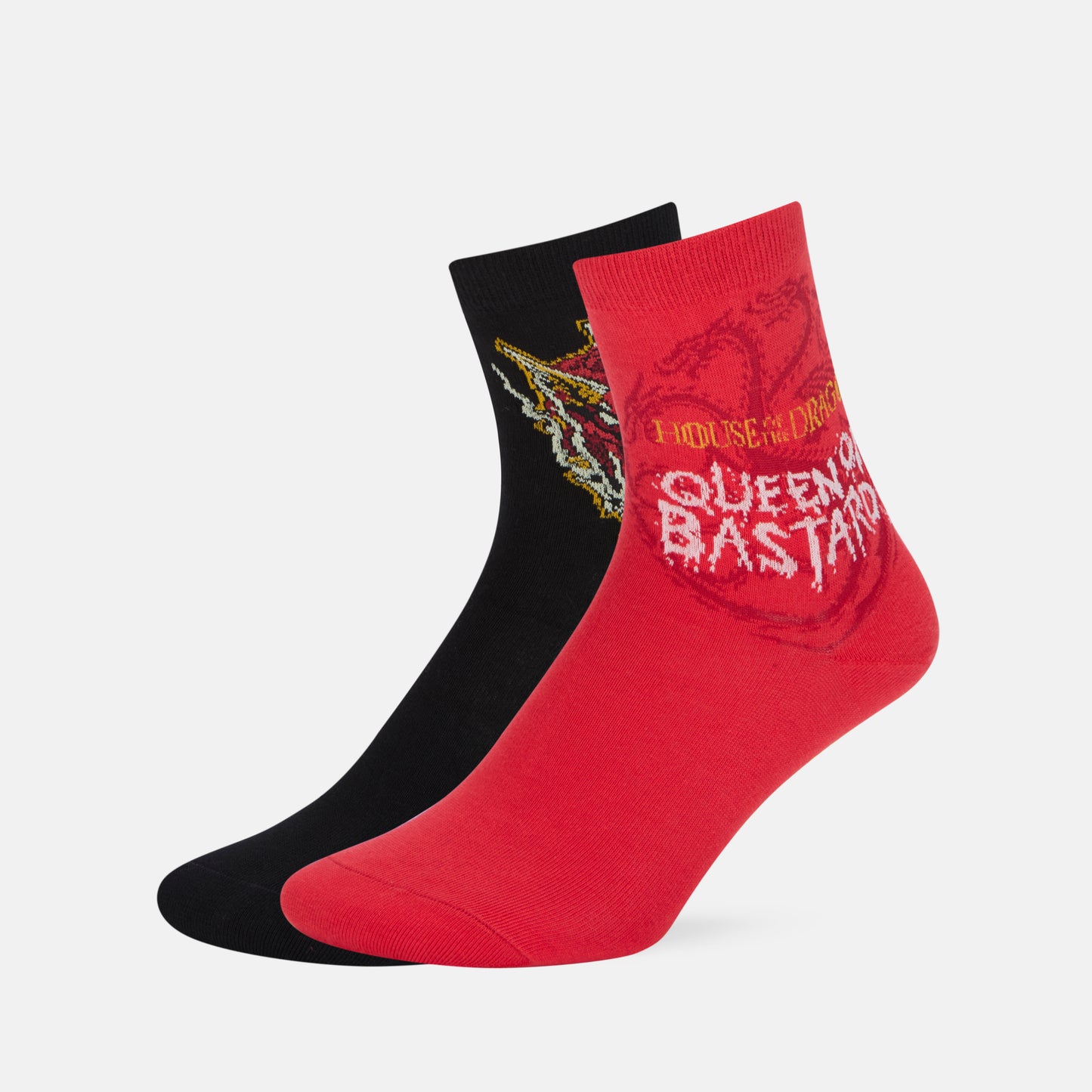 Women's House of Dragon Themed Crew Socks