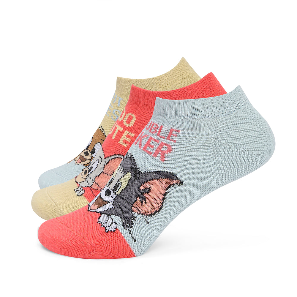 
                      
                        Women’s Tom & Jerry Cartoon Lowcut Socks
                      
                    