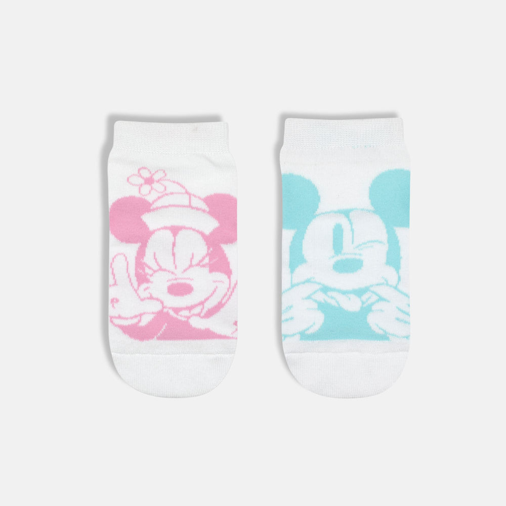 Women’s Disney Mickey & Minnie Lowcut Socks