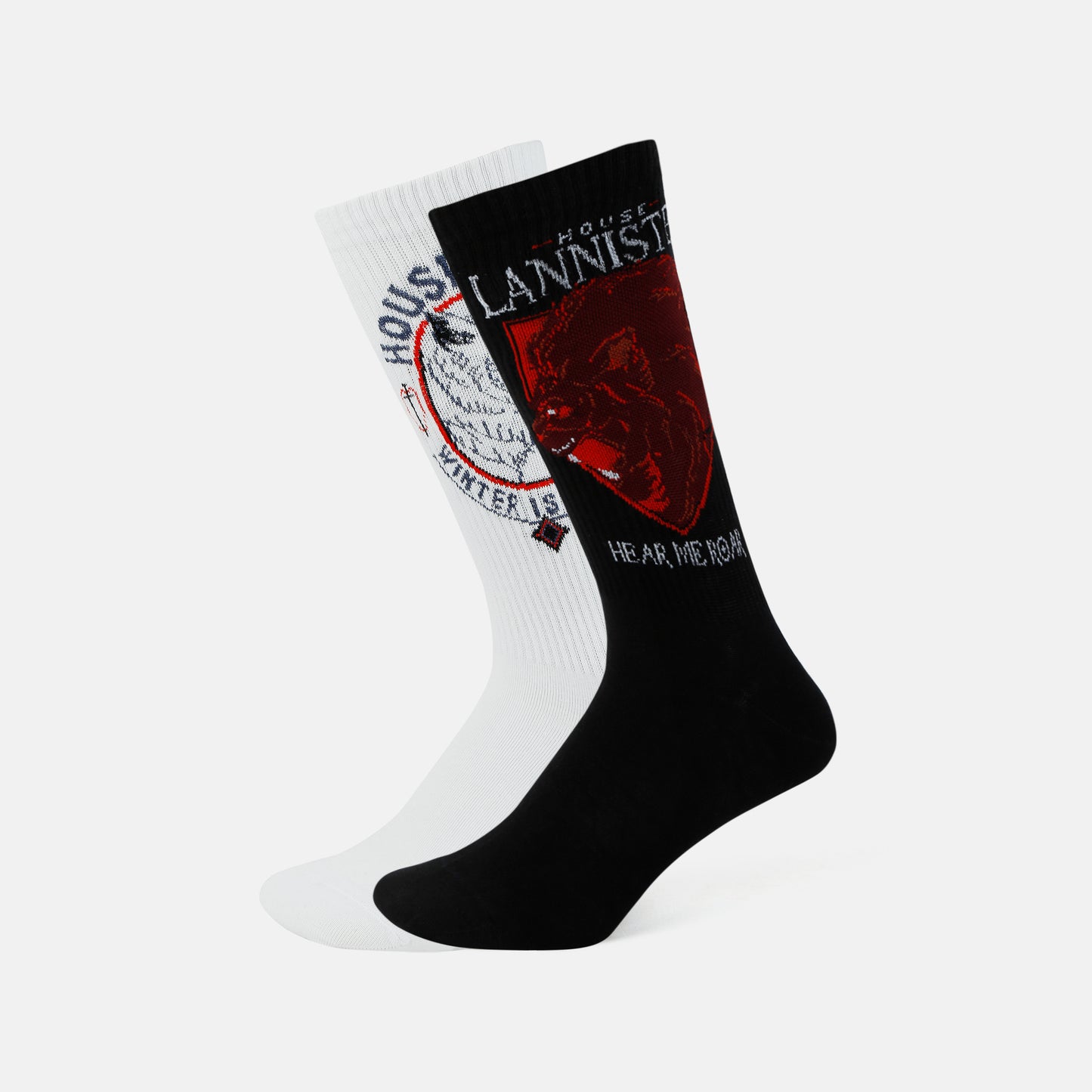 Men’s Game Of Thrones Themed Crew Rib Socks