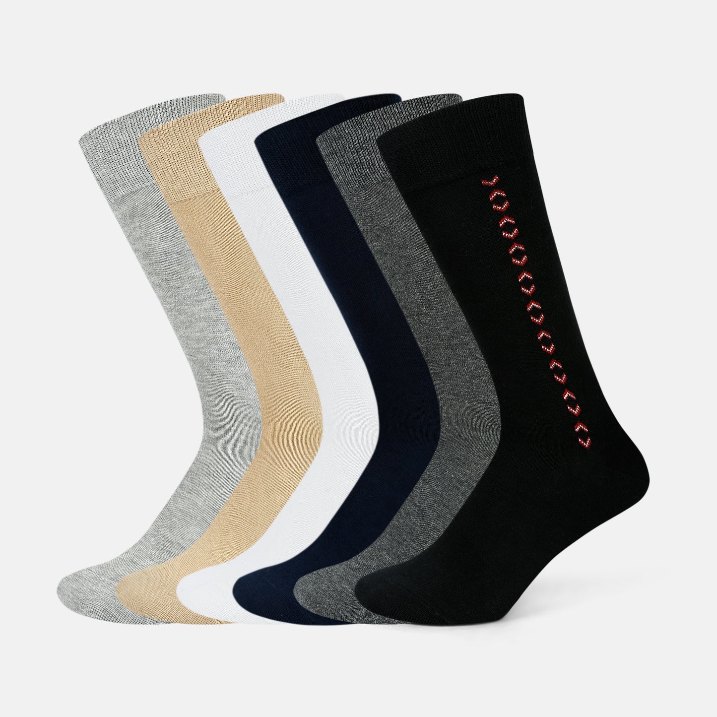 Men’s Motif Cotton Crew Socks