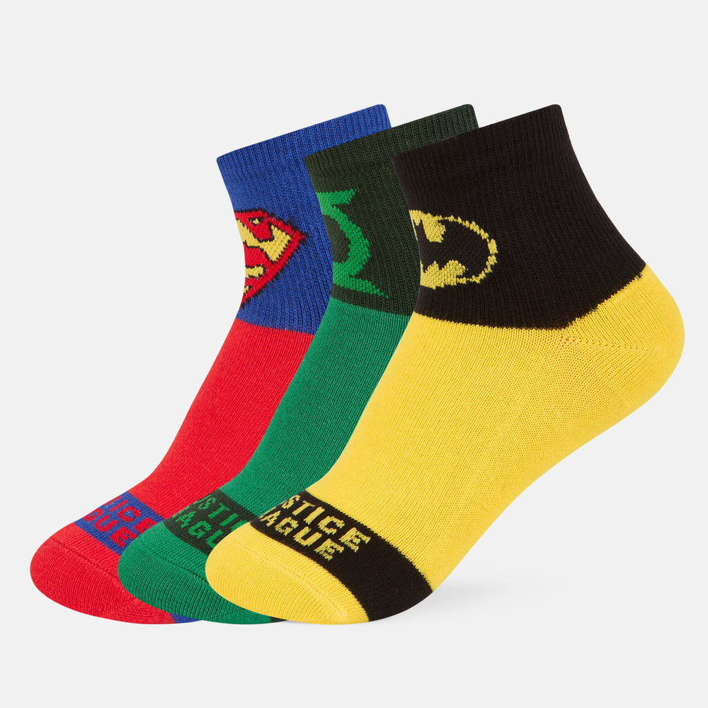 Kid’s Justice League High Ankle Socks