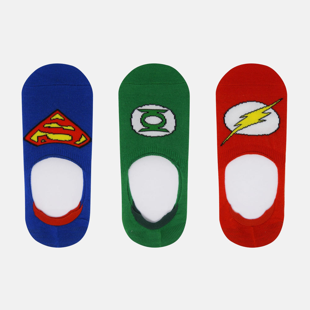 Men’s Justice League Themed Loafer Socks