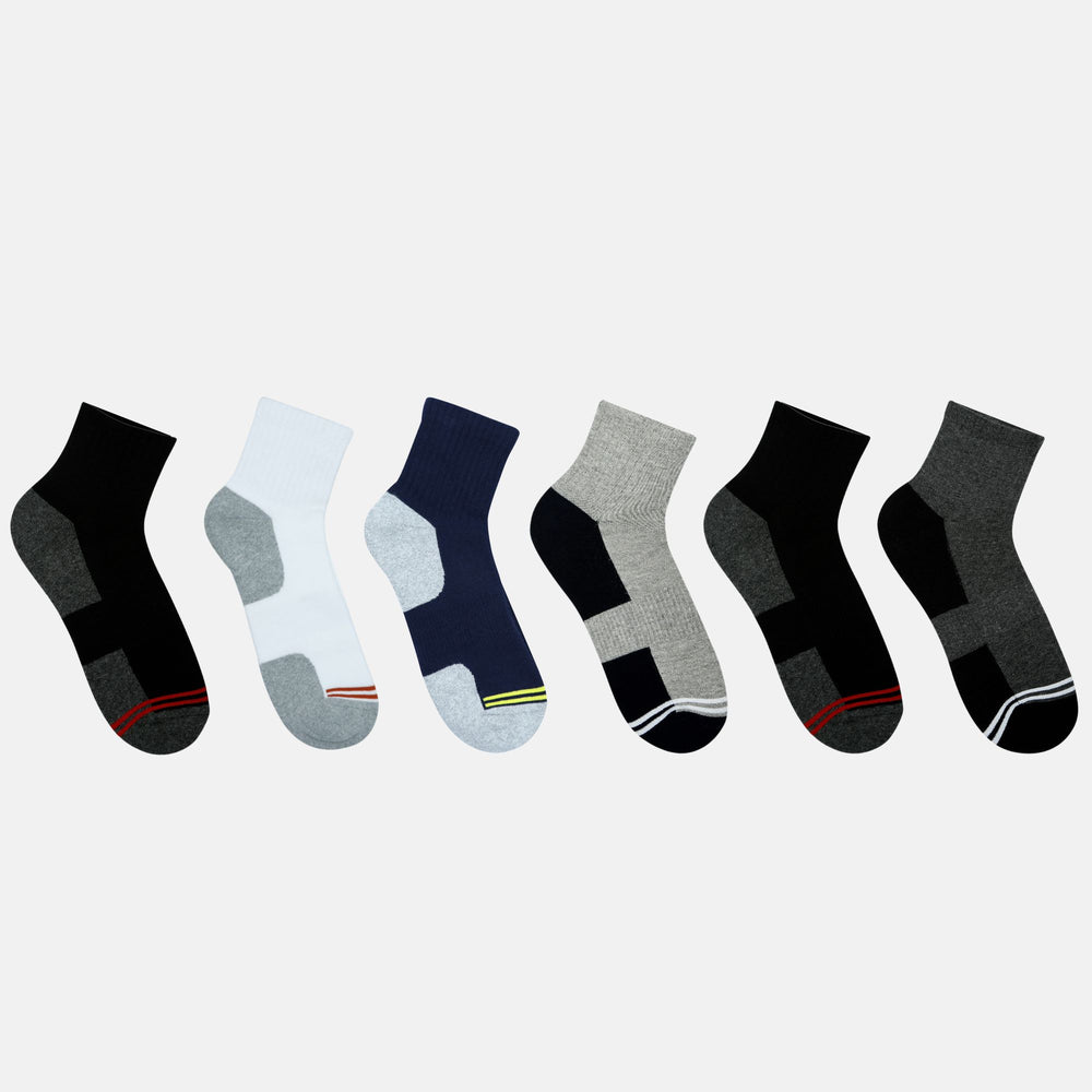 Men’s Full Cushioned High Ankle Socks