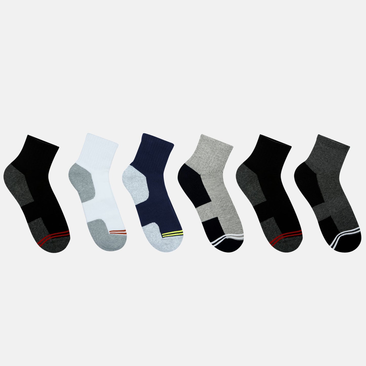 Men’s Full Cushioned High Ankle Socks