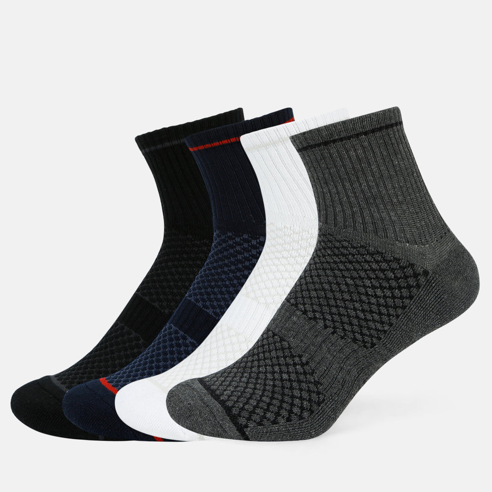 Men’s Cushioned High Ankle Sports Socks