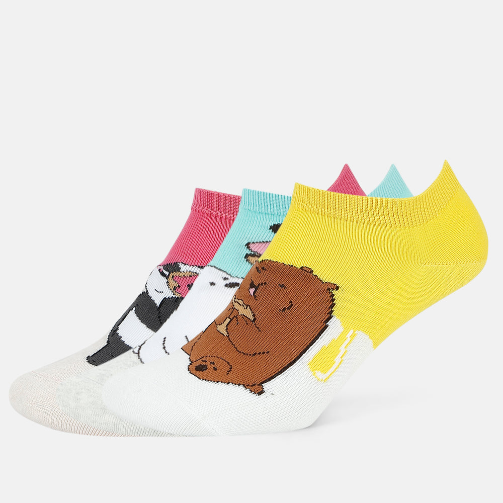 Women’s We Bare Bears Lowcut Socks