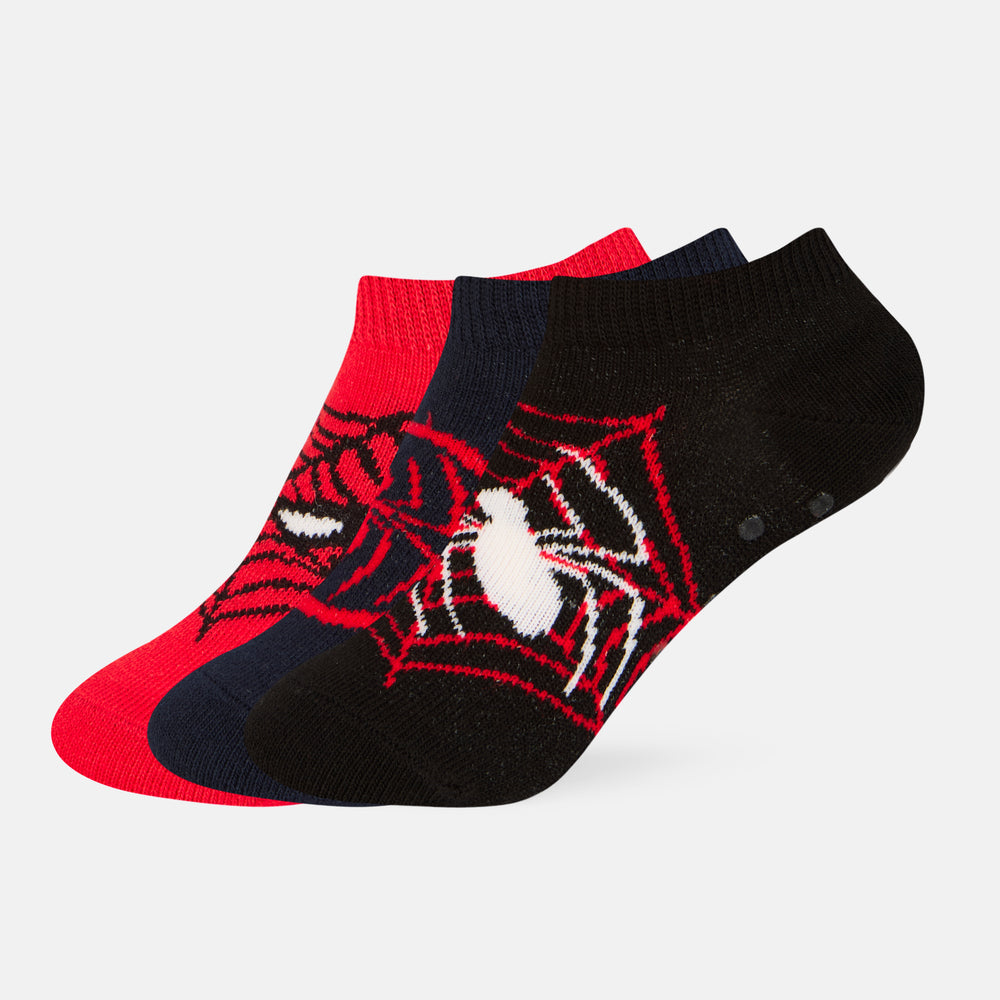 Kid’s Spiderman Anti- Skid Lowcut Socks