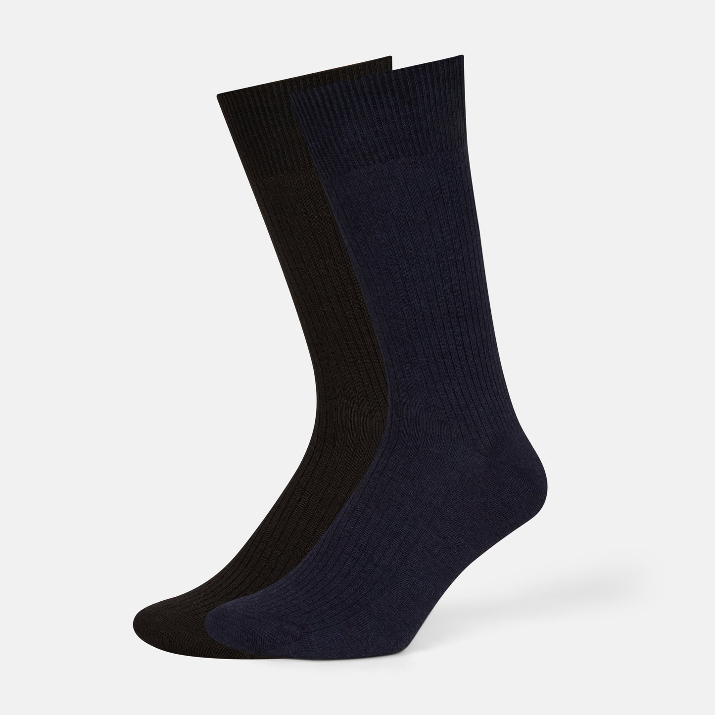 Men's Cashmere Silk Crew Socks