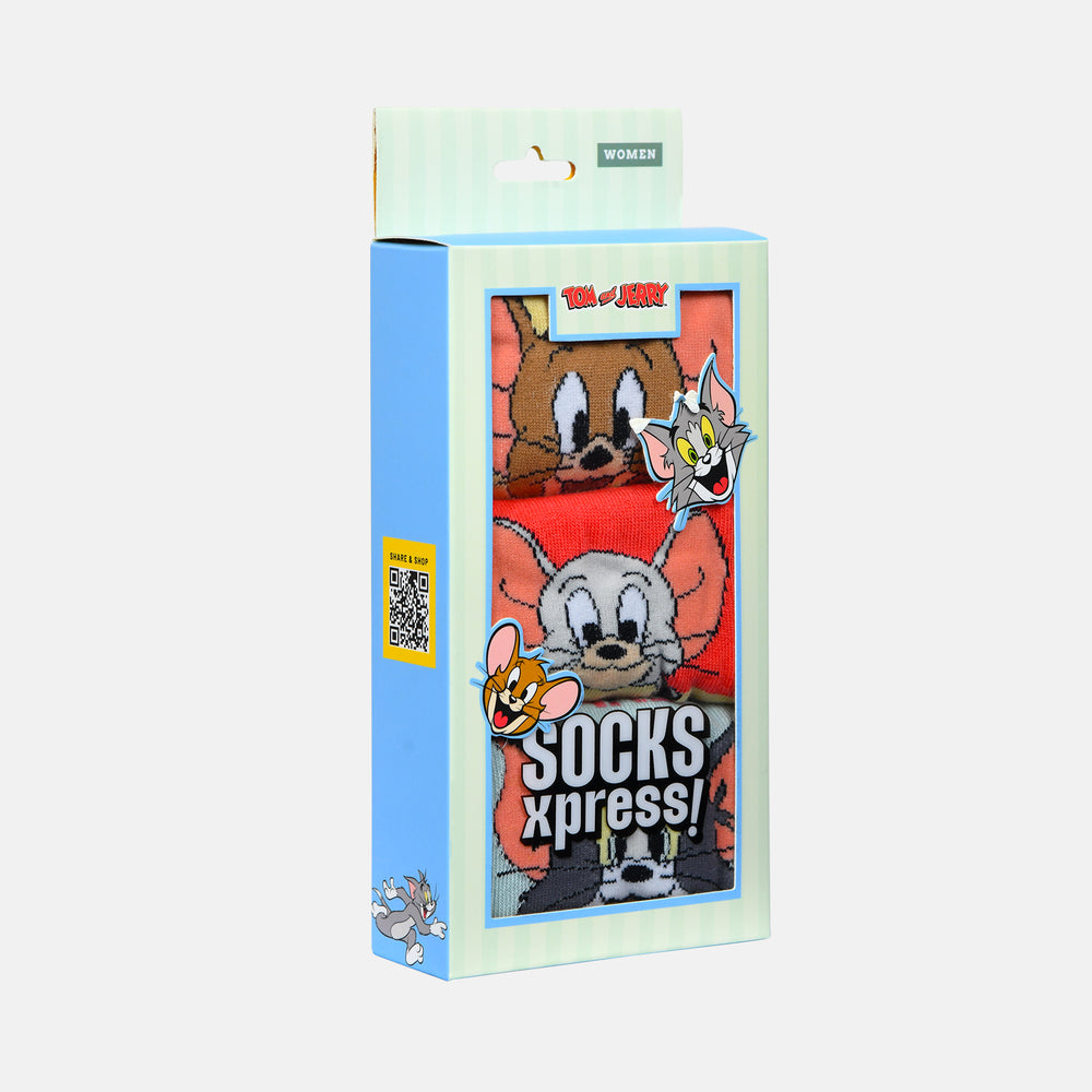 
                      
                        Women’s Tom & Jerry Cartoon Lowcut Socks
                      
                    