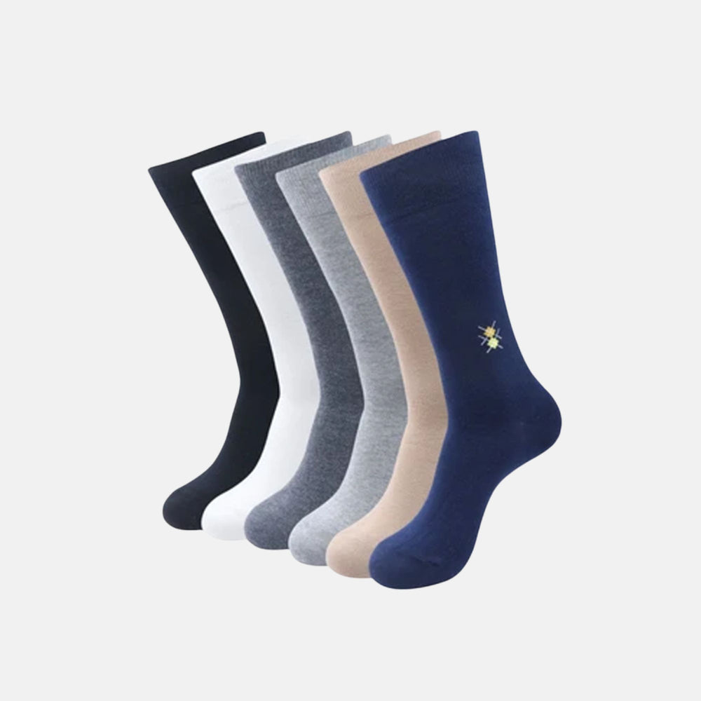 Men’s Motif Cotton Crew Socks