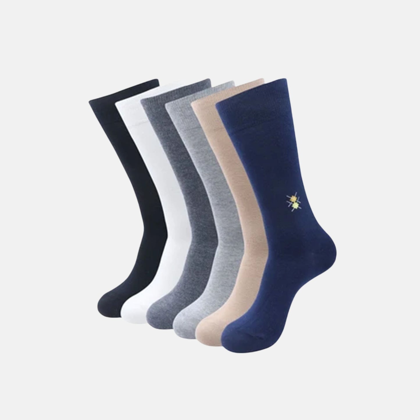 Men’s Motif Cotton Crew Socks