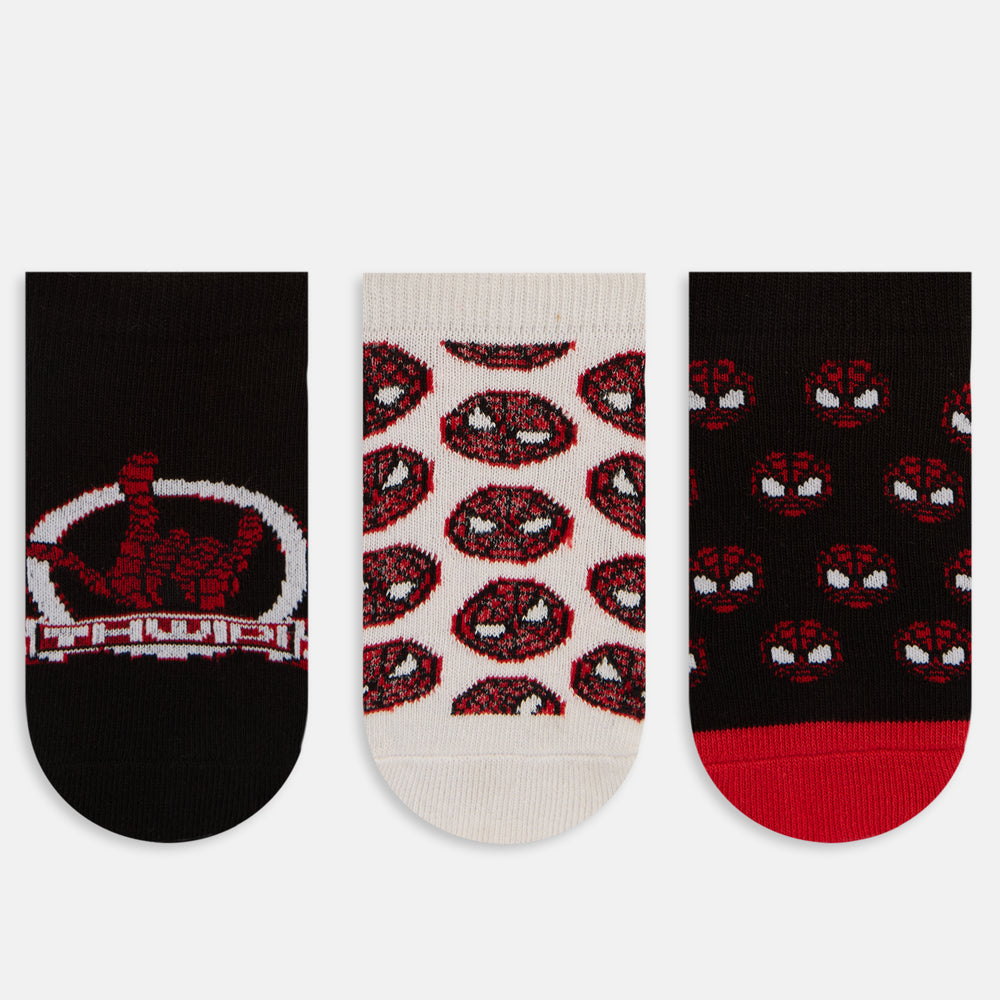 Kid’s Spiderman Anti-Skid Lowcut Socks