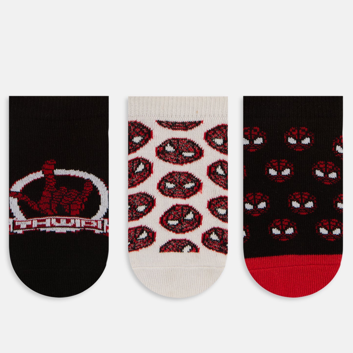 Kid’s Spiderman Anti-Skid Lowcut Socks