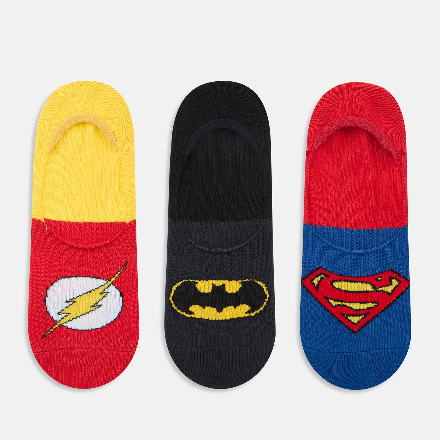 Men’s Justice League Themed Loafer Socks
