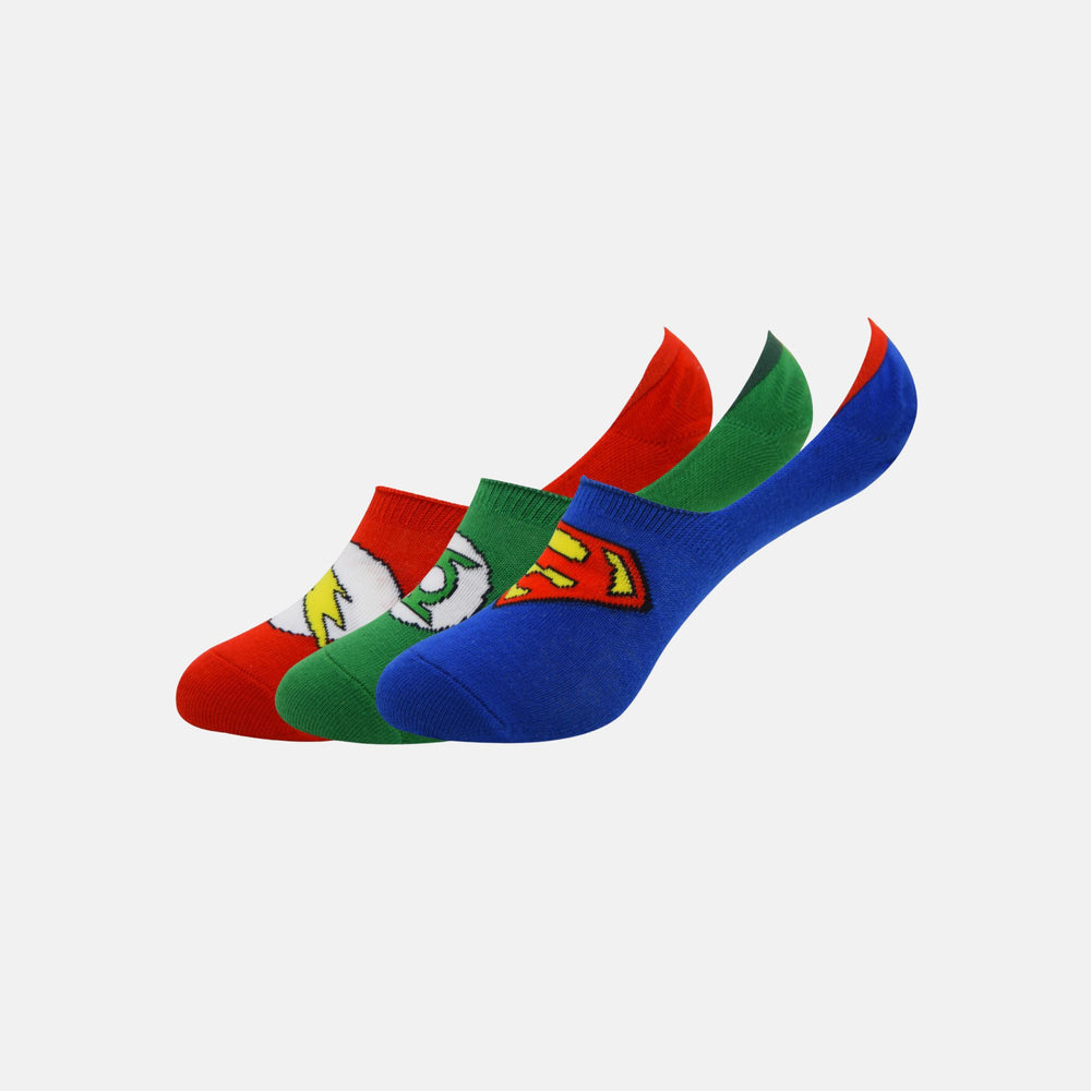Men’s Justice League Themed Loafer Socks