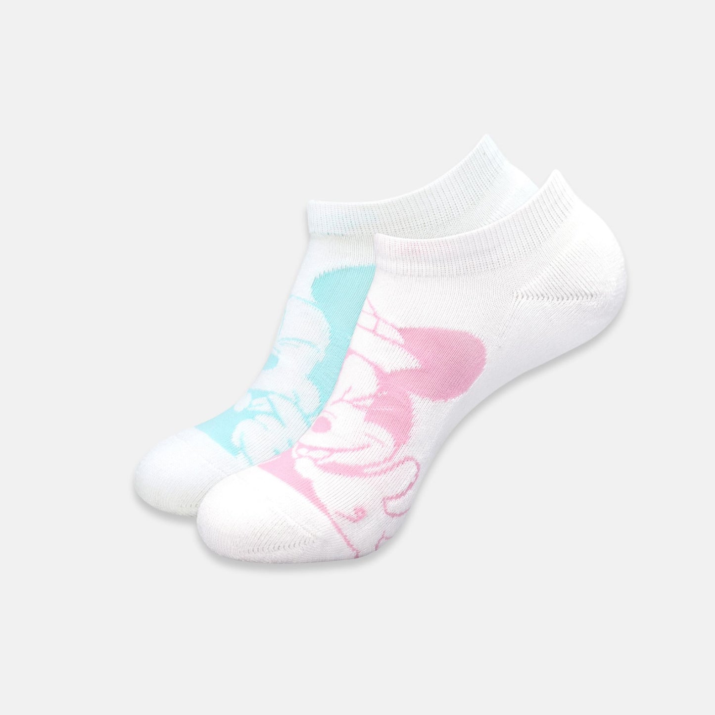 Women’s Disney Mickey & Minnie Lowcut Socks