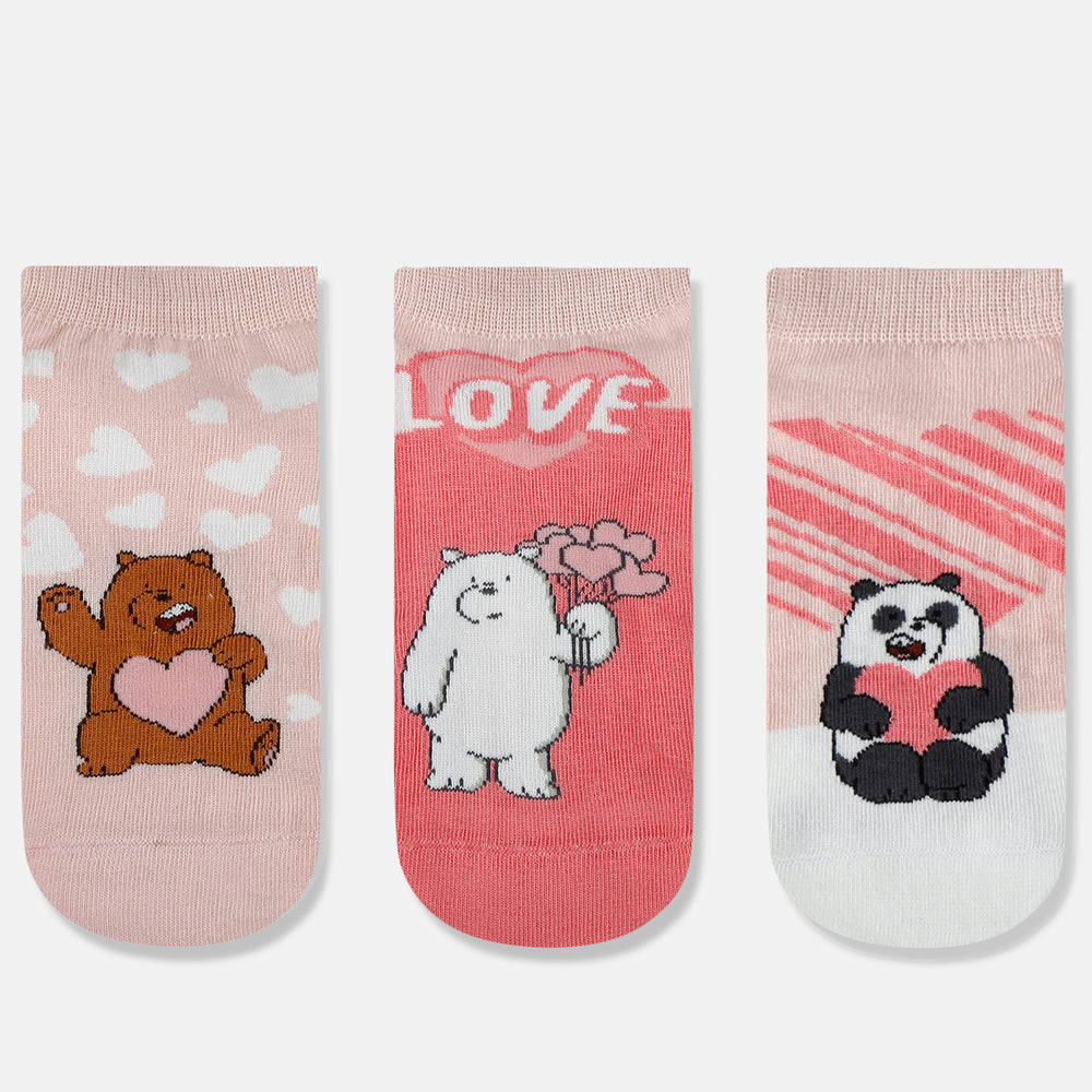 
                      
                        Women’s We Bare Bears Themed Ankle Socks
                      
                    