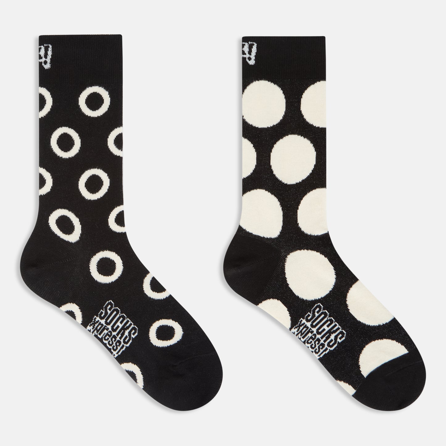 Men's Polka Themed Crew Socks