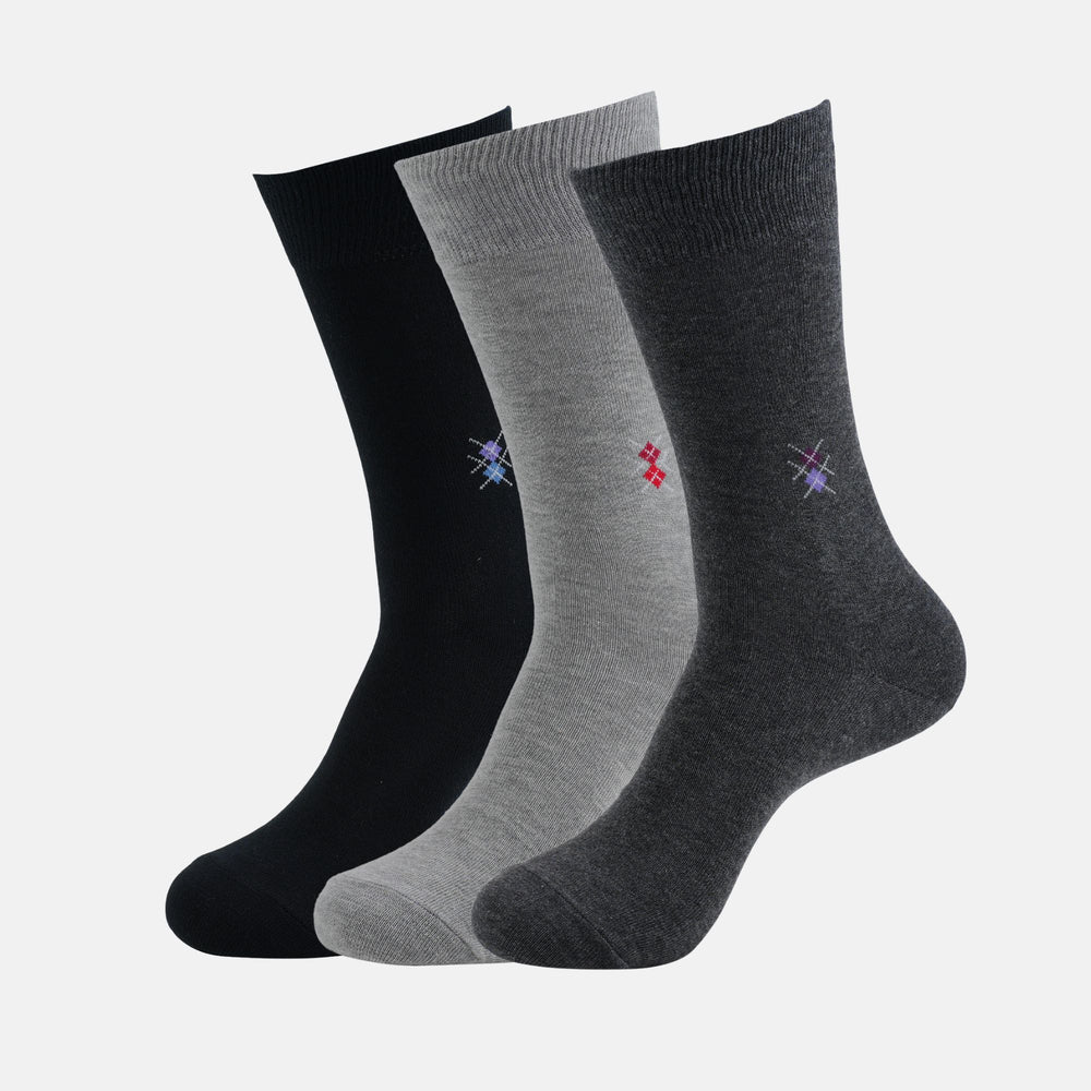 Men’s Motif Cotton Crew Socks