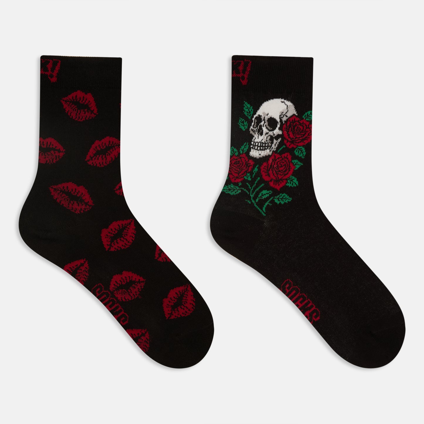 Valentine's Themed Unisex Crew Socks