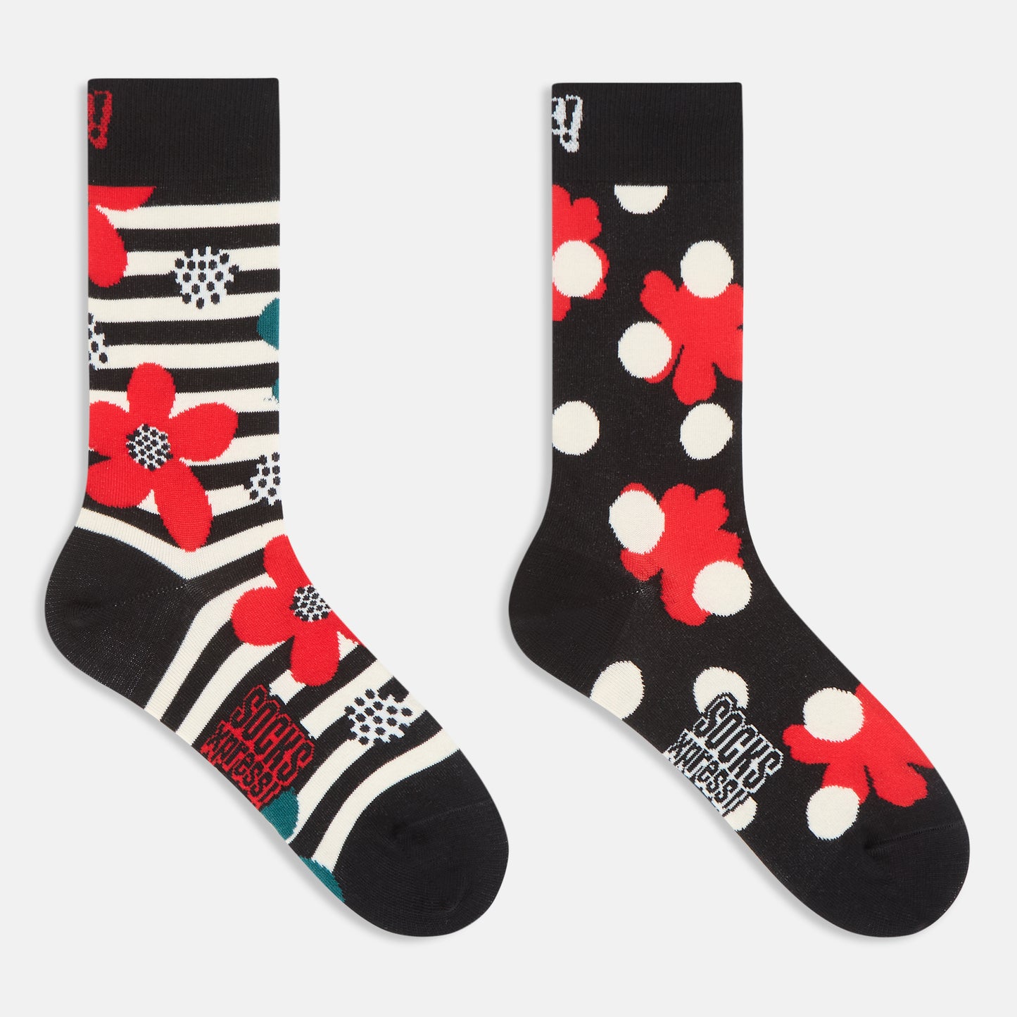 Men's Polka Themed Crew Socks