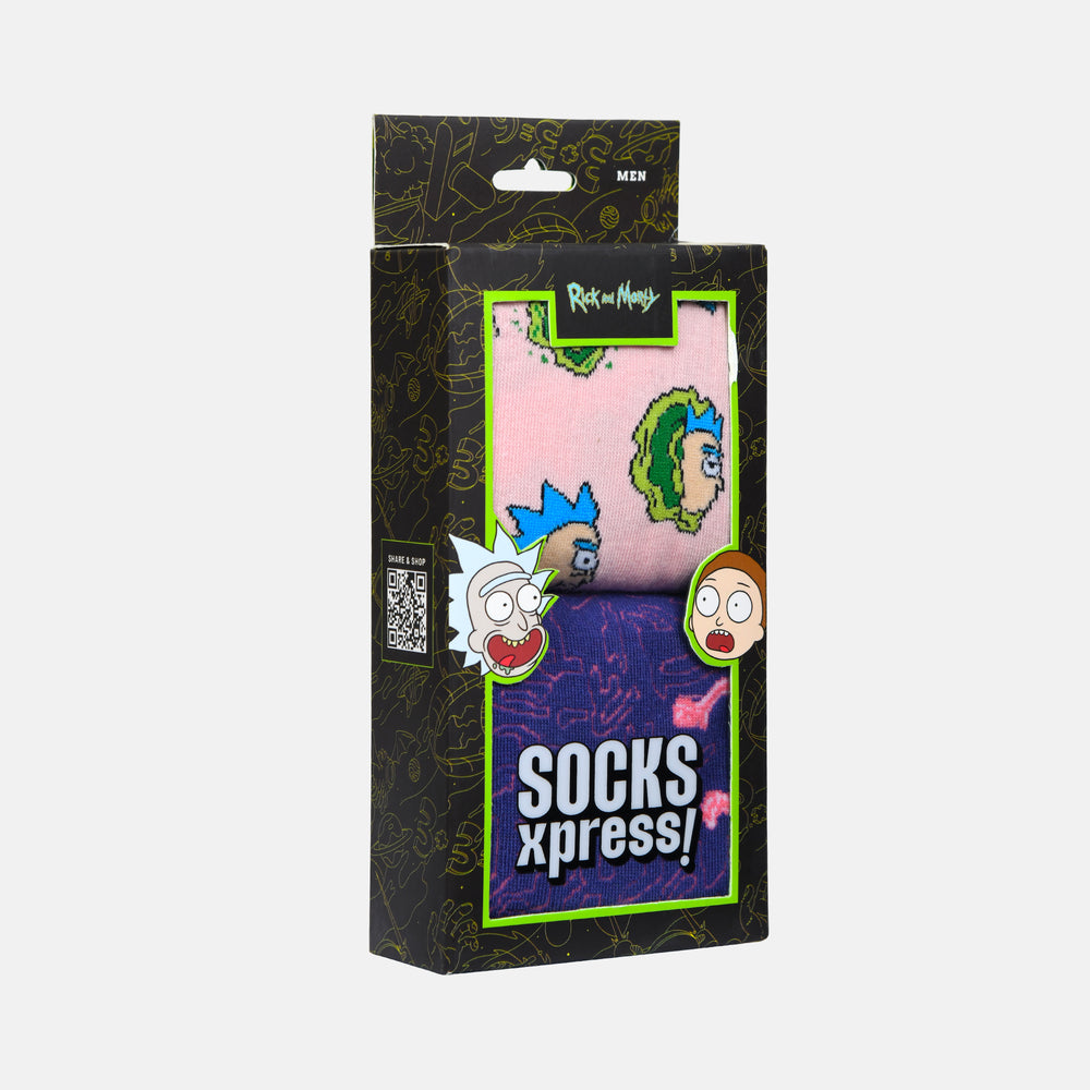
                      
                        Men’s Rick and Morty Themed Crew Socks
                      
                    