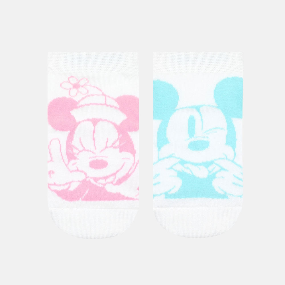Women’s Disney Mickey & Minnie Lowcut Socks