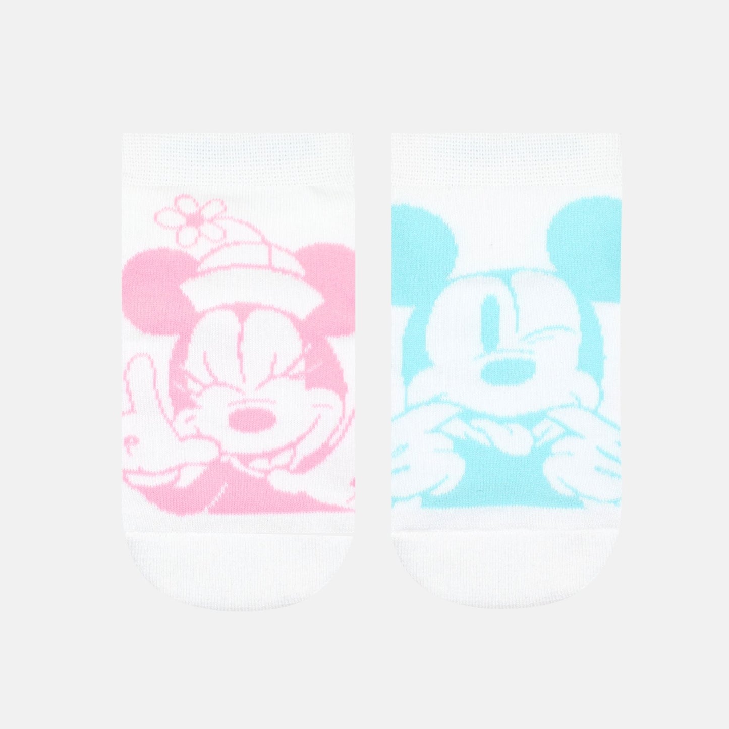 Women’s Disney Mickey & Minnie Lowcut Socks