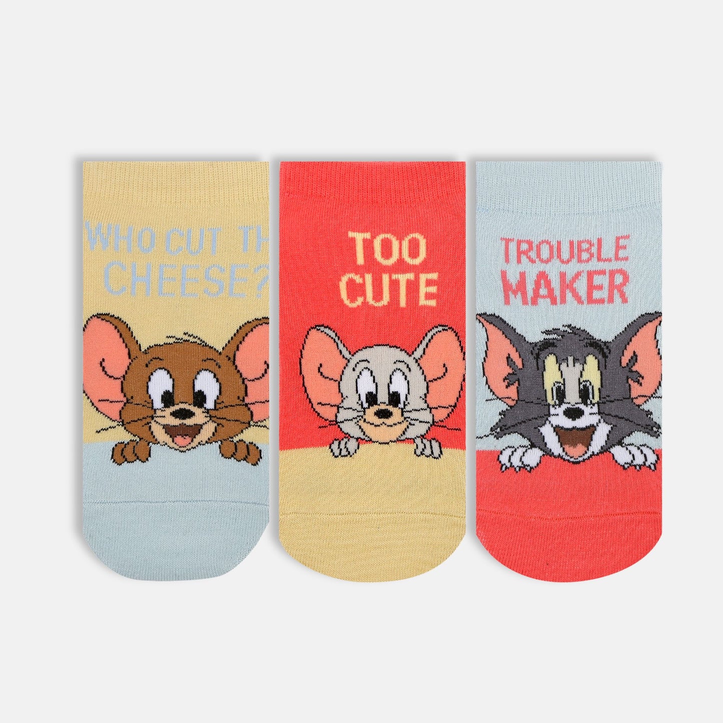 Women’s Tom & Jerry Cartoon Lowcut Socks