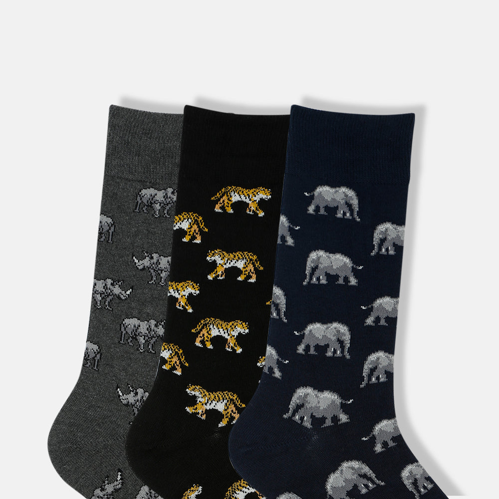 
                      
                        Men’s WWF-India Themed Crew Socks
                      
                    