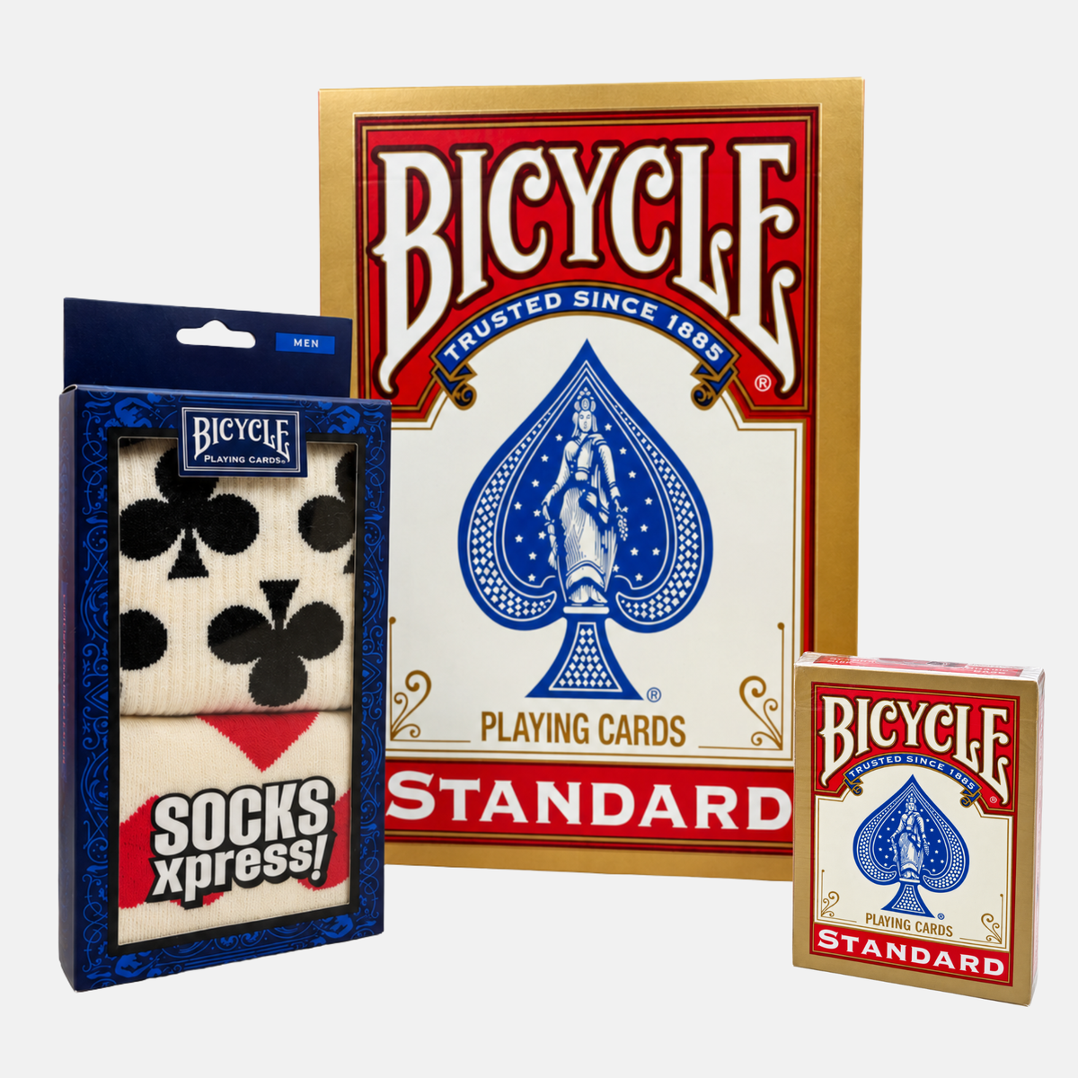 Men's Bicycle Poker Themed Gift Box