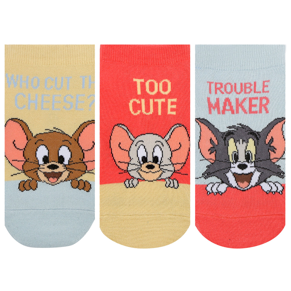 Women’s Tom & Jerry Cartoon Lowcut Socks